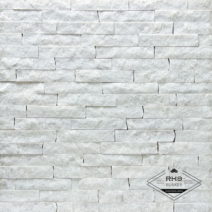 Фасадный камень Полоса - Мрамор Белый Коелга в Тамбове